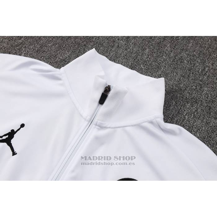 Chandal de Chaqueta del Paris Saint-Germain Jordan Nino 2024-2025 Blanco
